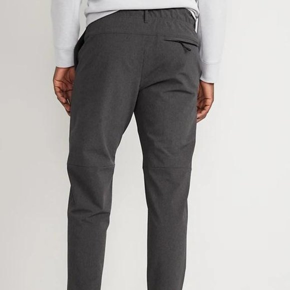 NWT Old Navy Stretchtech Water Repellent Loose Taper Ankle Pants For Men - Picture 3 of 5